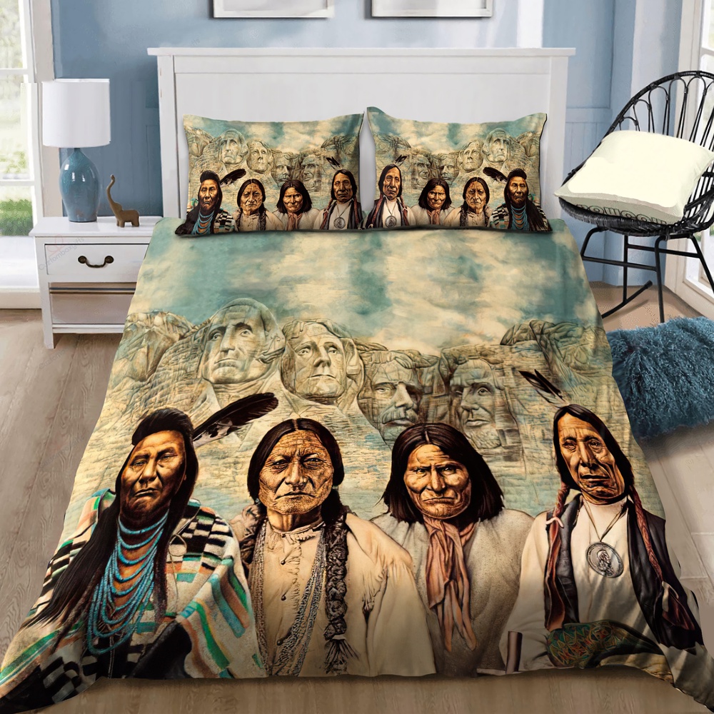 Native American Bedding Set, Aboriginal Native American Bedding Set, Native Bed Set