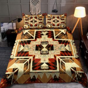 Native American Bedding Set, Bohemian Native American…