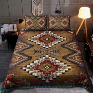 Native American Bedding Set, Brocade Patterns Native…