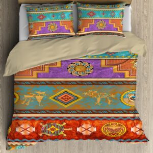 Native American Bedding Set Canyon Navajo Native American Bedding Set Native Bed Set 3 xbrex1.jpg