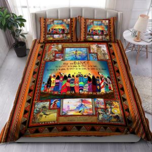 Native American Bedding Set, Daily Life Motifs…