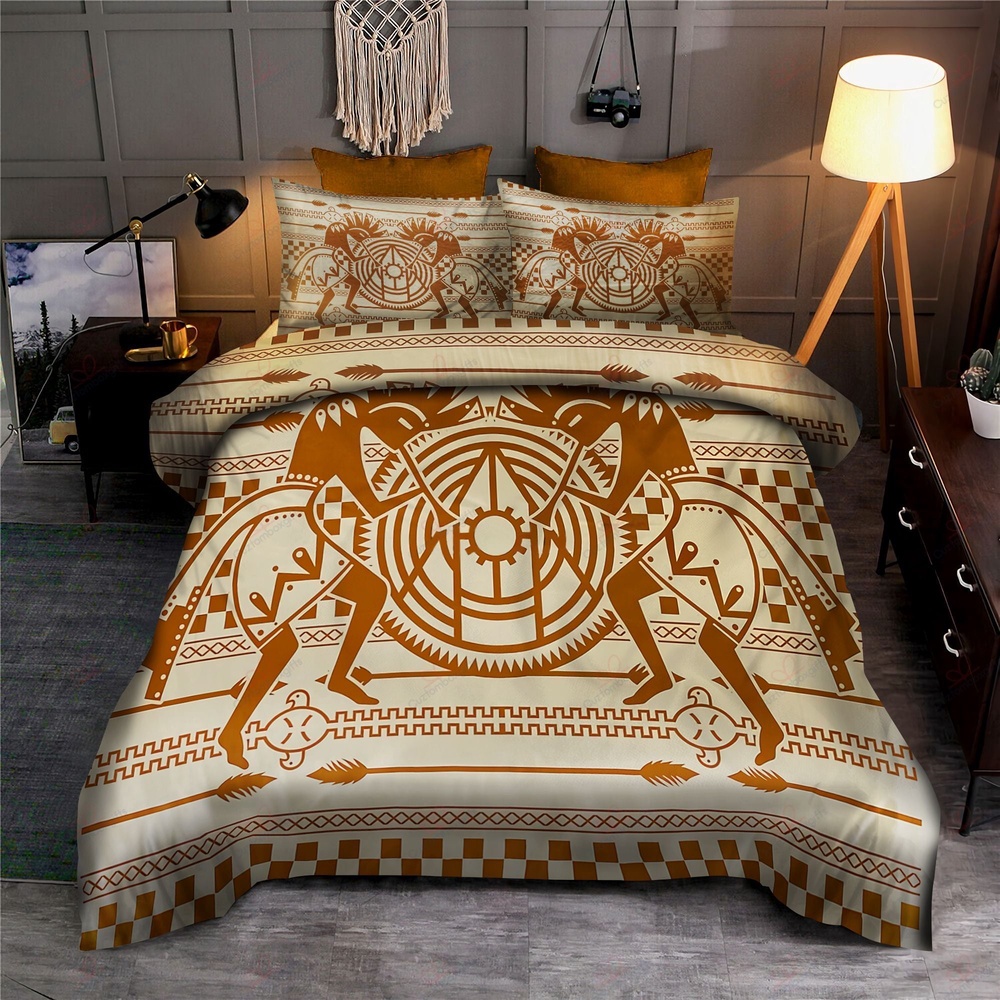 Native American Bedding Set, Dance Native American Bedding Set, Native Bed Set