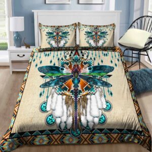 Native American Bedding Set Dragonfly Beading Native American Bedding Set Native Bed Set 2 xh28cb.jpg
