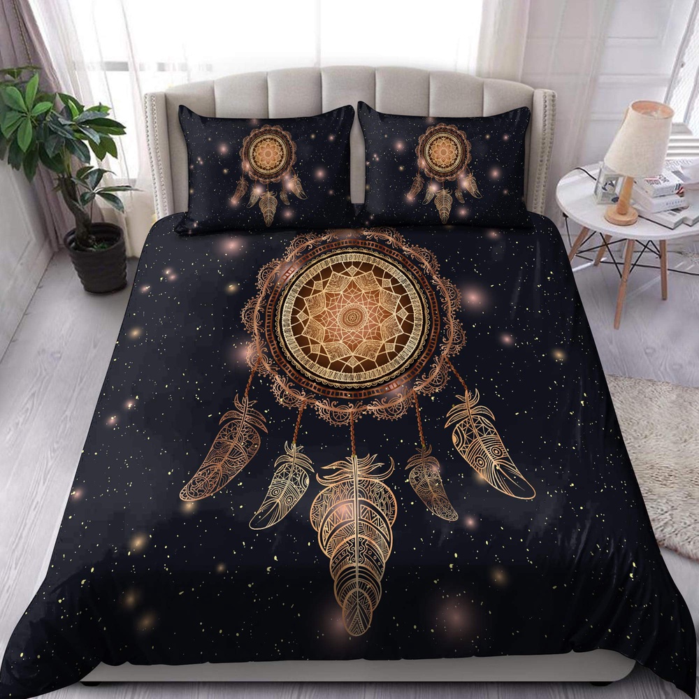 Native American Bedding Set, Dreamcatcher Universe Native American Bedding Set, Native Bed Set
