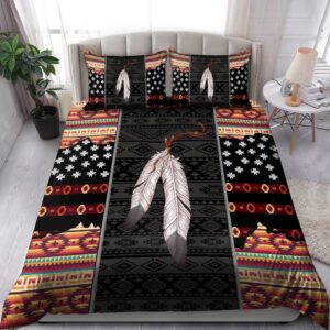 Native American Bedding Set Feathers Native American Bedding Set Native Bed Set 3 bq21gi.jpg