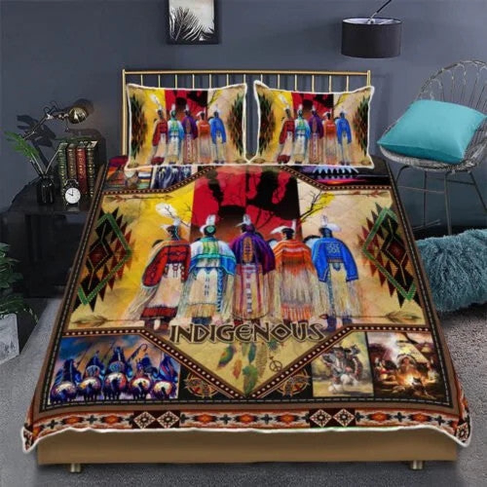 Native American Bedding Set, Indigenous Red Hand Native American Bedding Set, Native Bed Set Native American Bedding Set, Indigenous Red Hand Native American Bedding Set, Native Bed Set