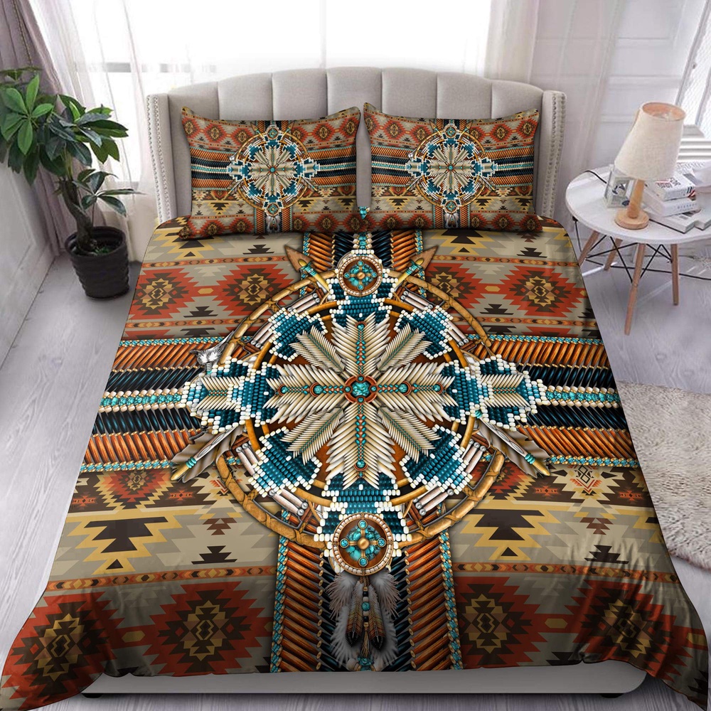 Native American Bedding Set, Inspired Cherokee Motifs Native American Bedding Set, Native Bed Set Native American Bedding Set, Inspired Cherokee Motifs Native American Bedding Set, Native Bed Set
