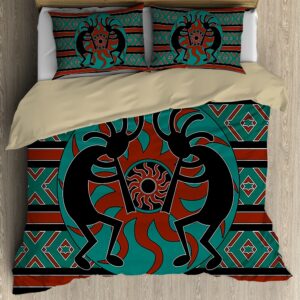 Native American Bedding Set Kokopelli Myth Native American Bedding Set Native Bed Set 2 h49fbo.jpg