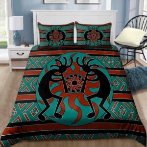 Native American Bedding Set Kokopelli Myth Native American Bedding Set Native Bed Set 3 qs1guf.jpg