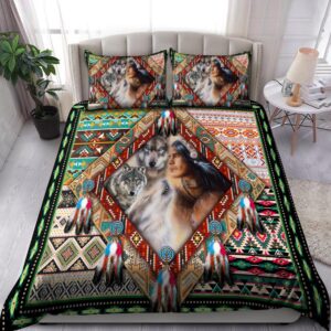 Native American Bedding Set Love Of Nature Native American Bedding Set Native Bed Set 2 mwpprl.jpg