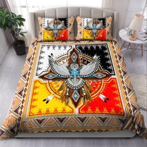 Native American Bedding Set Owl Dreamcatcher Native American Bedding Set Native Bed Set 3 z93npi.jpg