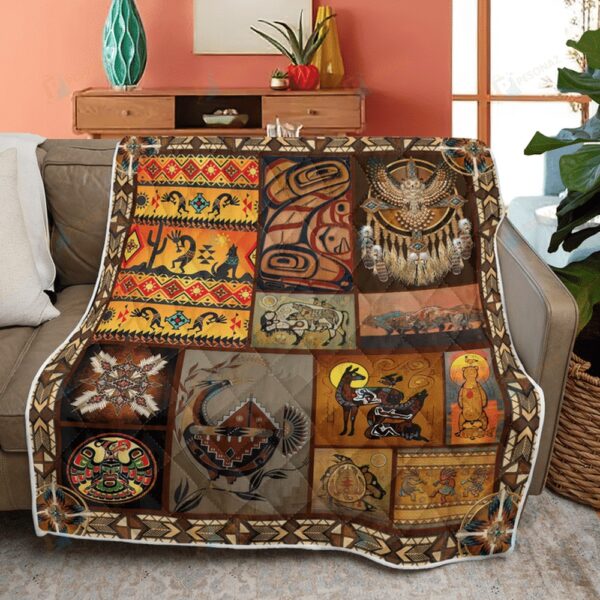 Native American Blanket, Ancient Ruins Native American Blanket, Native Blankets