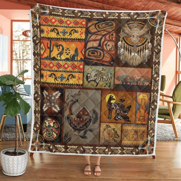 Native American Blanket, Ancient Ruins Native American Blanket, Native Blankets