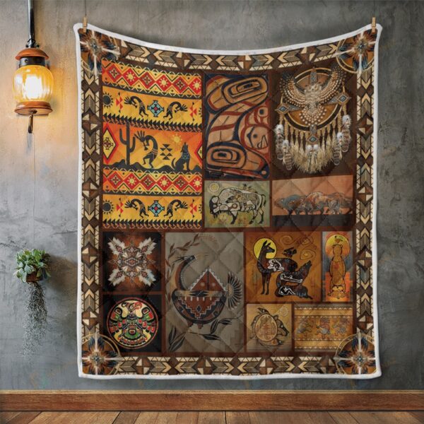 Native American Blanket, Ancient Ruins Native American Blanket, Native Blankets