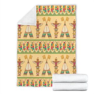 Native American Blanket Aztec Indians Navajo Tribal Native American Print Blanket Native Blankets 4 uzdclp.jpg