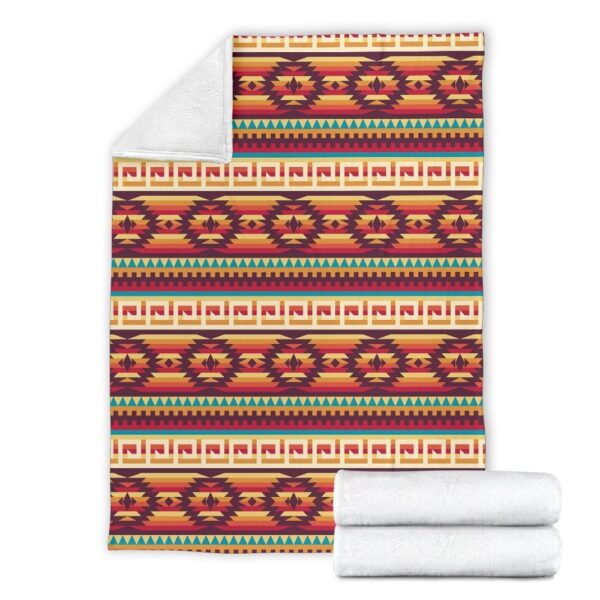 Native American Blanket, Aztec Native American Tribal Navajo Indians Print Blanket, Native Blankets