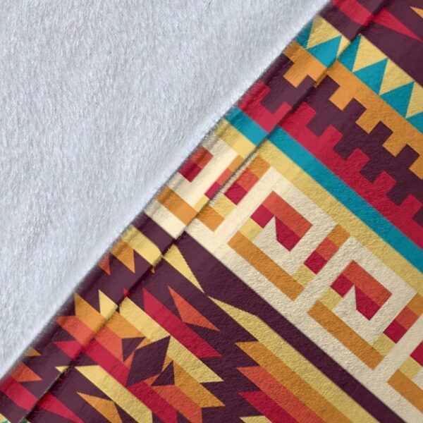 Native American Blanket, Aztec Native American Tribal Navajo Indians Print Blanket, Native Blankets