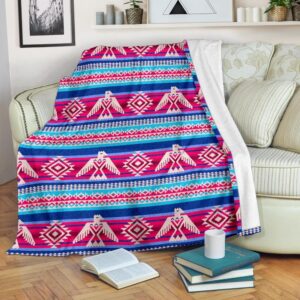 Native American Blanket, Eagle Native American Print…