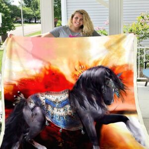 Native American Blanket Horse Fleece Blanket Native Blankets 3 djmqji.jpg