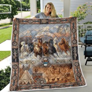 Native American Blanket Horse Tribal Native American All Over Printed Blanket Native Blankets 4 i69oxo.jpg