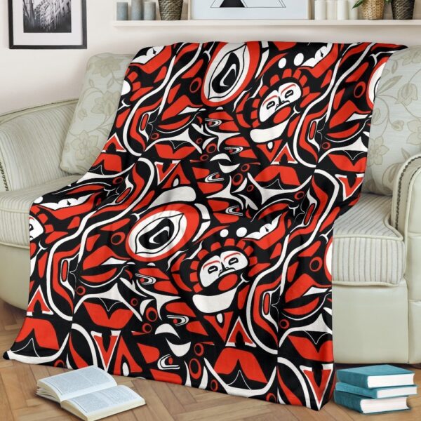 Native American Blanket, Indians Aztec Tribal Native Navajo American Print Blanket, Native Blankets