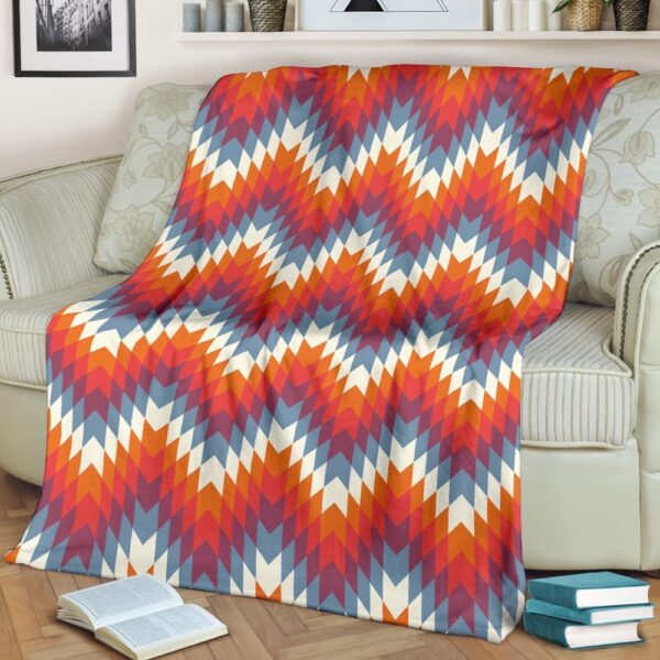 Native American Blanket, Indians Native American Navajo Aztec Tribal Print Blanket, Native Blankets