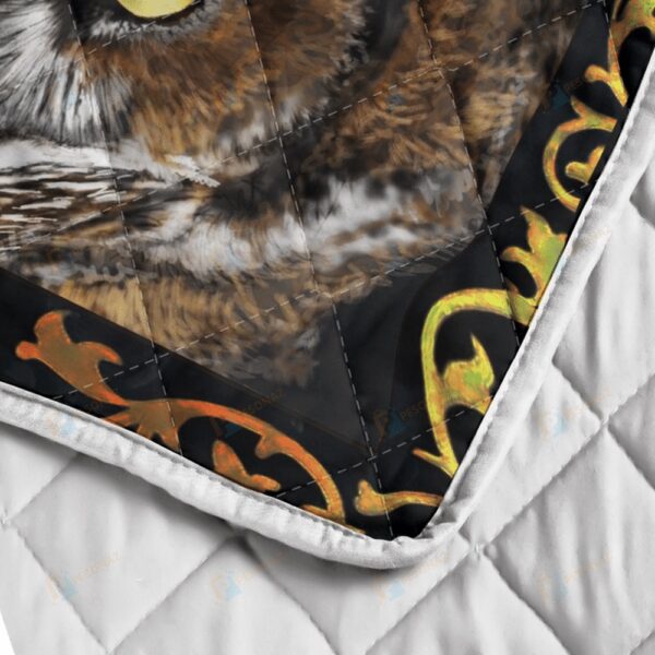 Native American Blanket, Mystic Owl Native American All Over Printed Blanket, Native Blankets