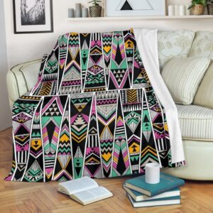 Native American Blanket, Native American Aztec Tribal…