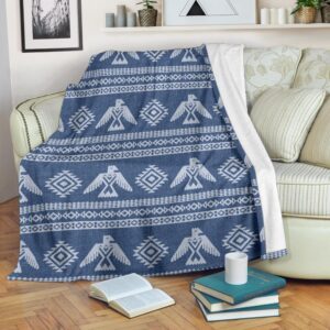 Native American Blanket, Native American Eagle Pattern…