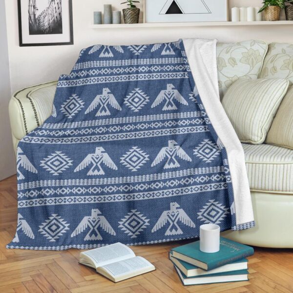 Native American Blanket, Native American Eagle Pattern Print Blanket, Native Blankets