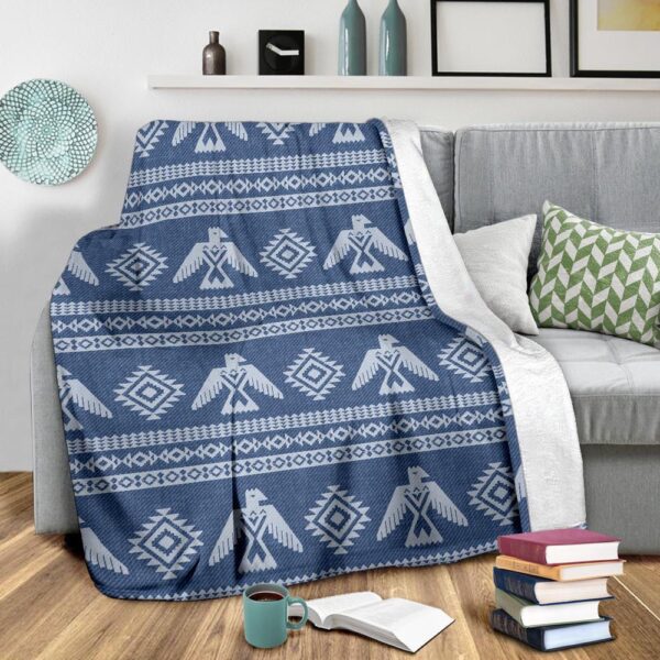 Native American Blanket, Native American Eagle Pattern Print Blanket, Native Blankets