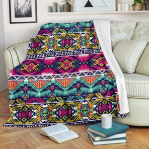 Native American Blanket, Native American Indians Aztec…