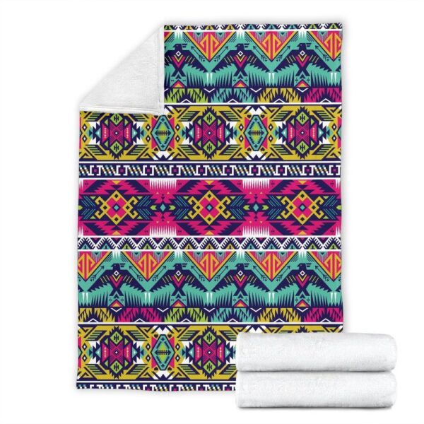 Native American Blanket, Native American Indians Aztec Tribal Navajo Print Blanket, Native Blankets