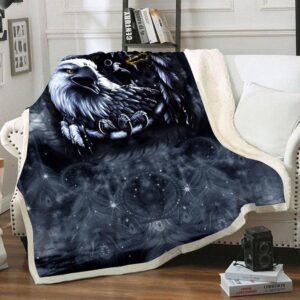 Native American Blanket Native Black Fleece Blanket Native Blankets 1 alx97t.jpg