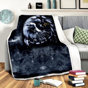 Native American Blanket Native Black Fleece Blanket Native Blankets 2 umyayw.jpg