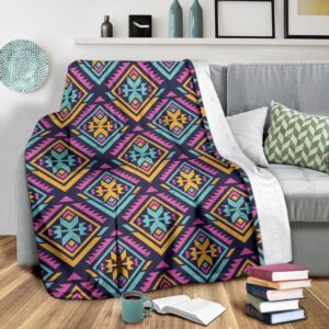 Native American Blanket Navajo Indians Aztec Tribal Native American Print Blanket Native Blankets 3 yugggz.jpg