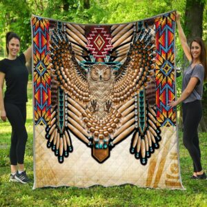 Native American Blanket Owl Beadwork Native American Art Blanket Native Blankets 2 df0wc0.jpg