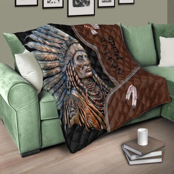 Native American Blanket, Pride Native American All Over Printed Blanket, Native Blankets