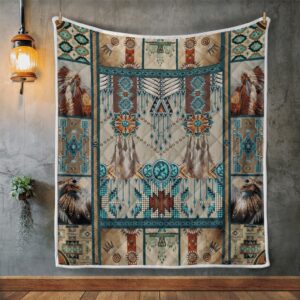 Native American Blanket Tribal Aztec Native American All Over Printed Blanket Native Blankets 3 bmlazl.jpg