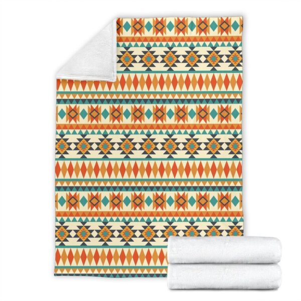 Native American Blanket, Tribal Native American Aztec Indians Navajo Print Blanket, Native Blankets