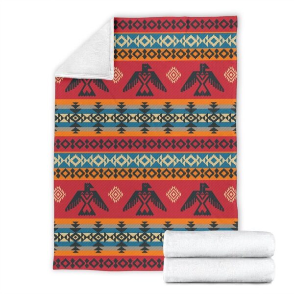 Native American Blanket, Tribal Navajo Native Indians American Aztec Print Blanket, Native Blankets