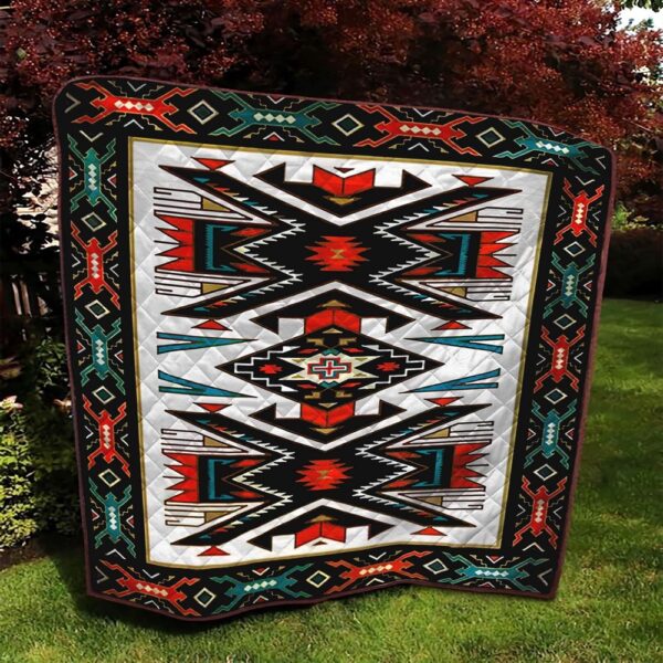 Native American Blanket, Tribe Colorful Native American All Over Printed Blanket, Native Blankets