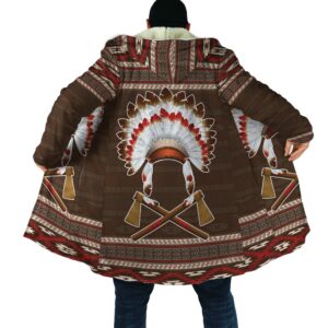 Native American Coat Aboriginal Hat Motifs Native American 3D All Over Printed Hooded Cloak Coat 1 jnedm3.jpg