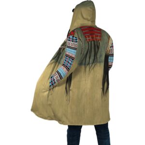 Native American Coat Beautiful Dream Native American 3D All Over Printed Hooded Cloak Coat 3 q6egzx.jpg