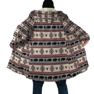 Native American Coat Bison Motif Native American 3D All Over Printed Hooded Cloak Coat 1 l8mgj7.jpg