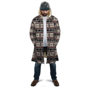 Native American Coat Bison Motif Native American 3D All Over Printed Hooded Cloak Coat 3 gbzool.jpg