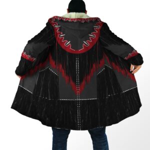 Native American Coat, Black Red Native American…