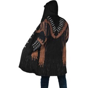 Native American Coat Black Suede Motifs Native American 3D All Over Printed Hooded Cloak Coat 3 wvfl9k.jpg