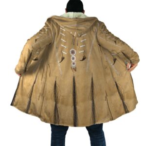 Native American Coat, Brown Native American 3D…