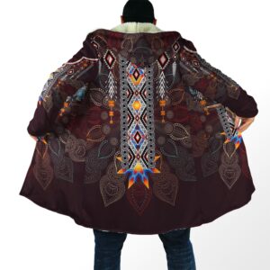 Native American Coat Casual Look Native American 3D All Over Printed Hooded Cloak Coat 1 wvcaue.jpg